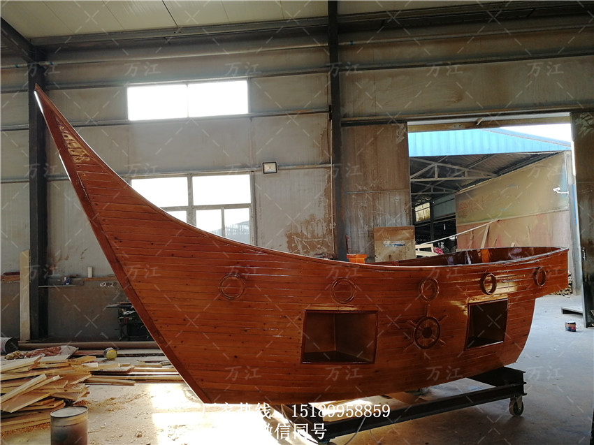 酒店餐台装饰船